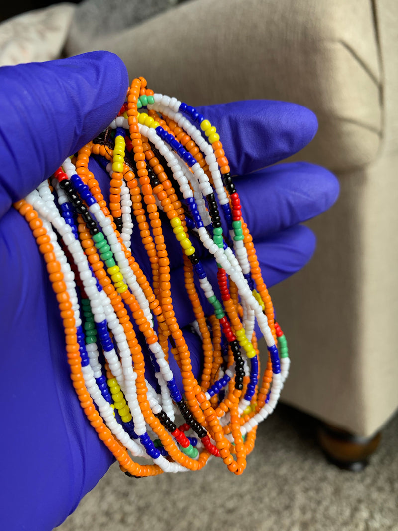 'TIFUH' AFRICAN WAIST BEADS (3PCS)