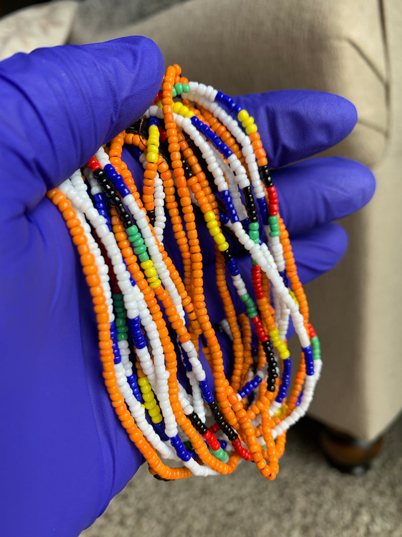 'TIFUH' AFRICAN WAIST BEADS (3PCS)