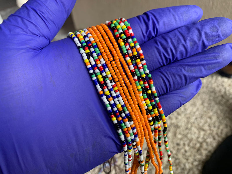 'WASE' AFRICAN WAIST BEADS (3pcs)